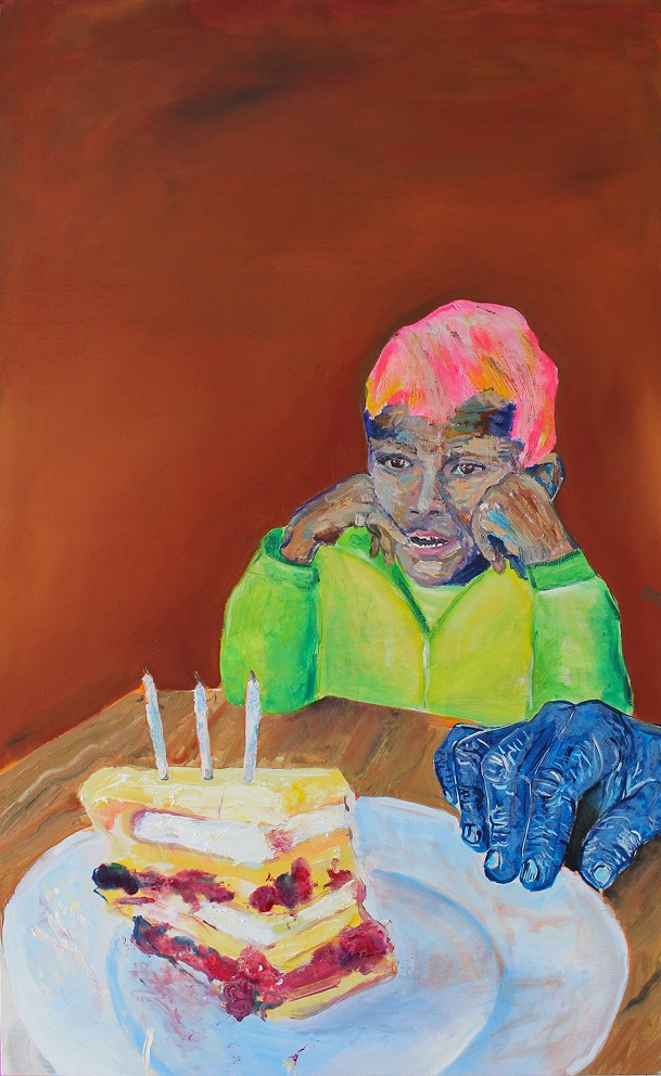 CONDITION I, oil on canvas, 2025