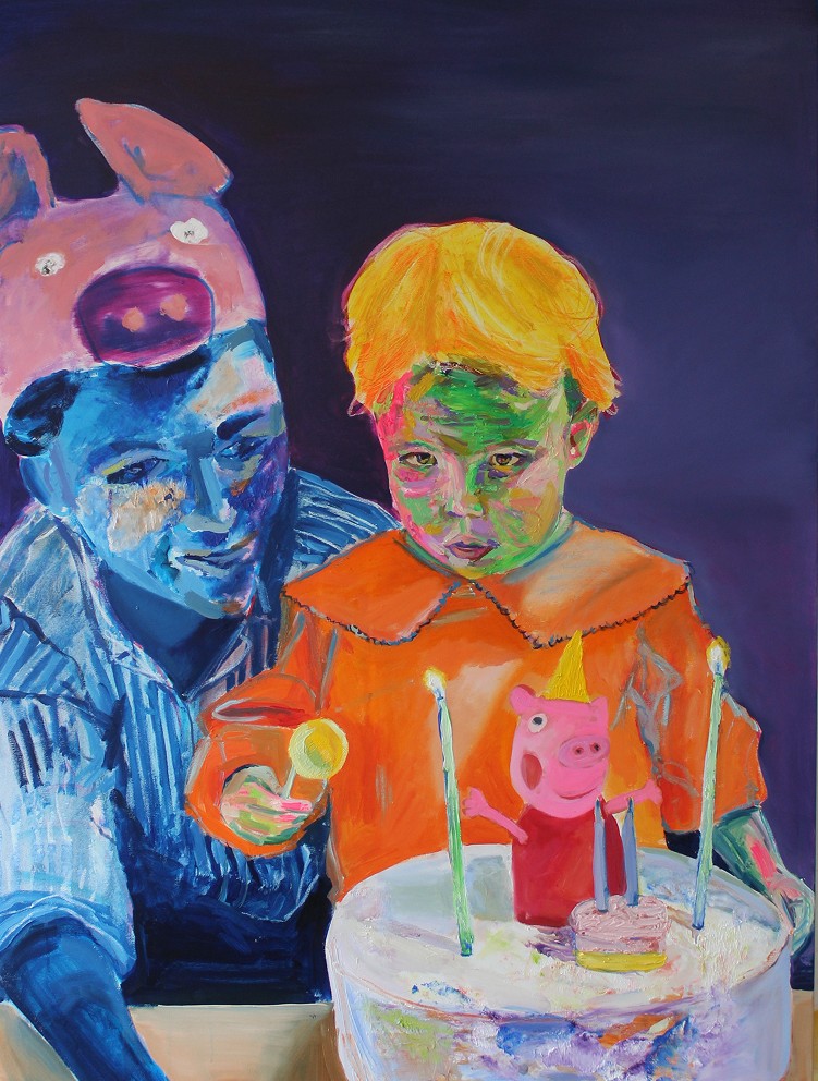 CONDITION II, oil on canvas, 2025